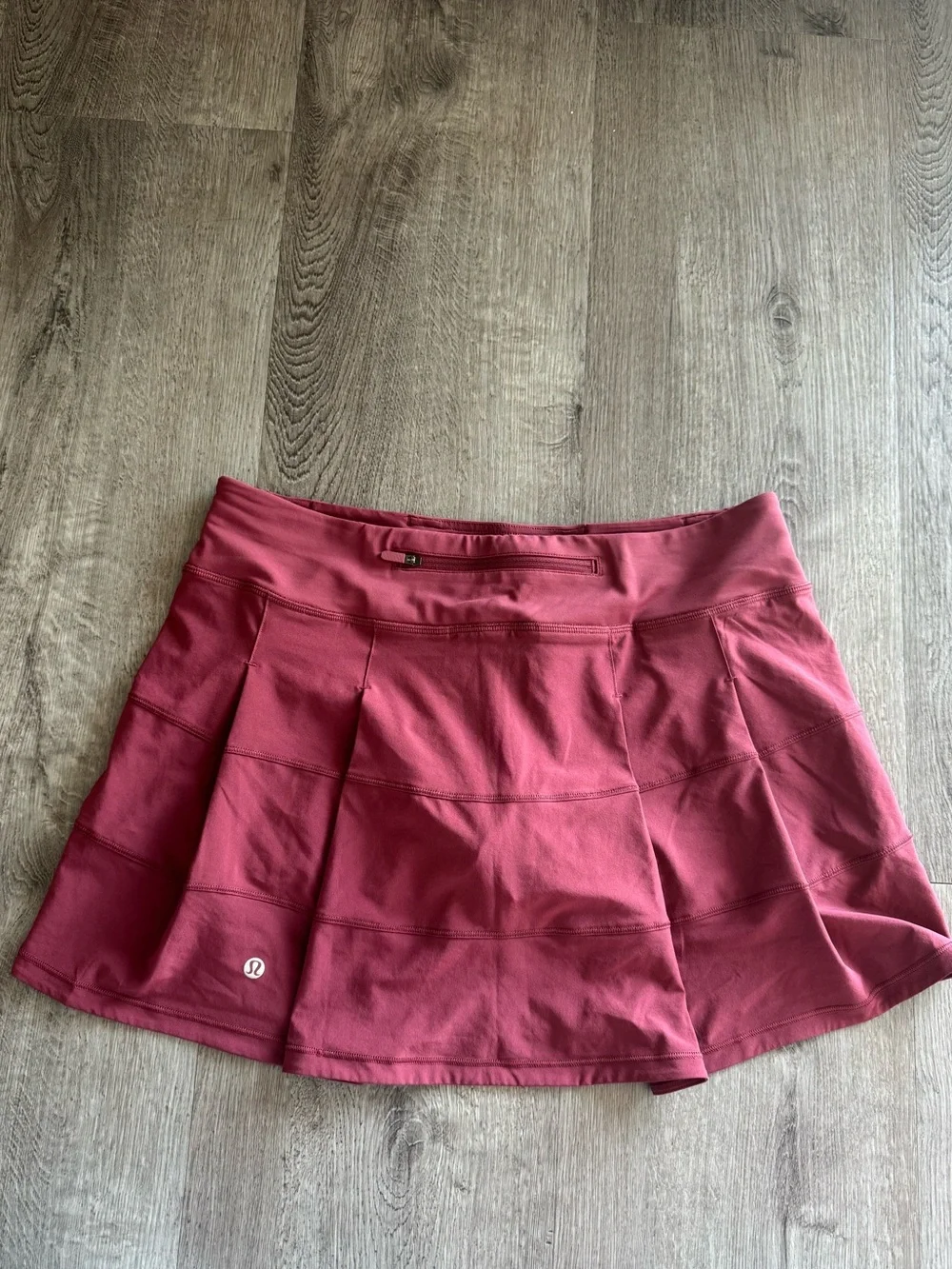 Lululemon pace rival skirt long Maroon